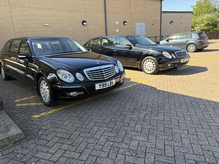 CDM Funeral Carriages fleet of executive funeral limousines